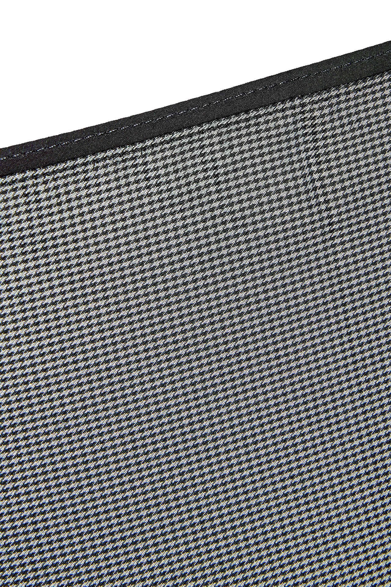 Black Houndstooth Double Canopy Umbrella - Image 4