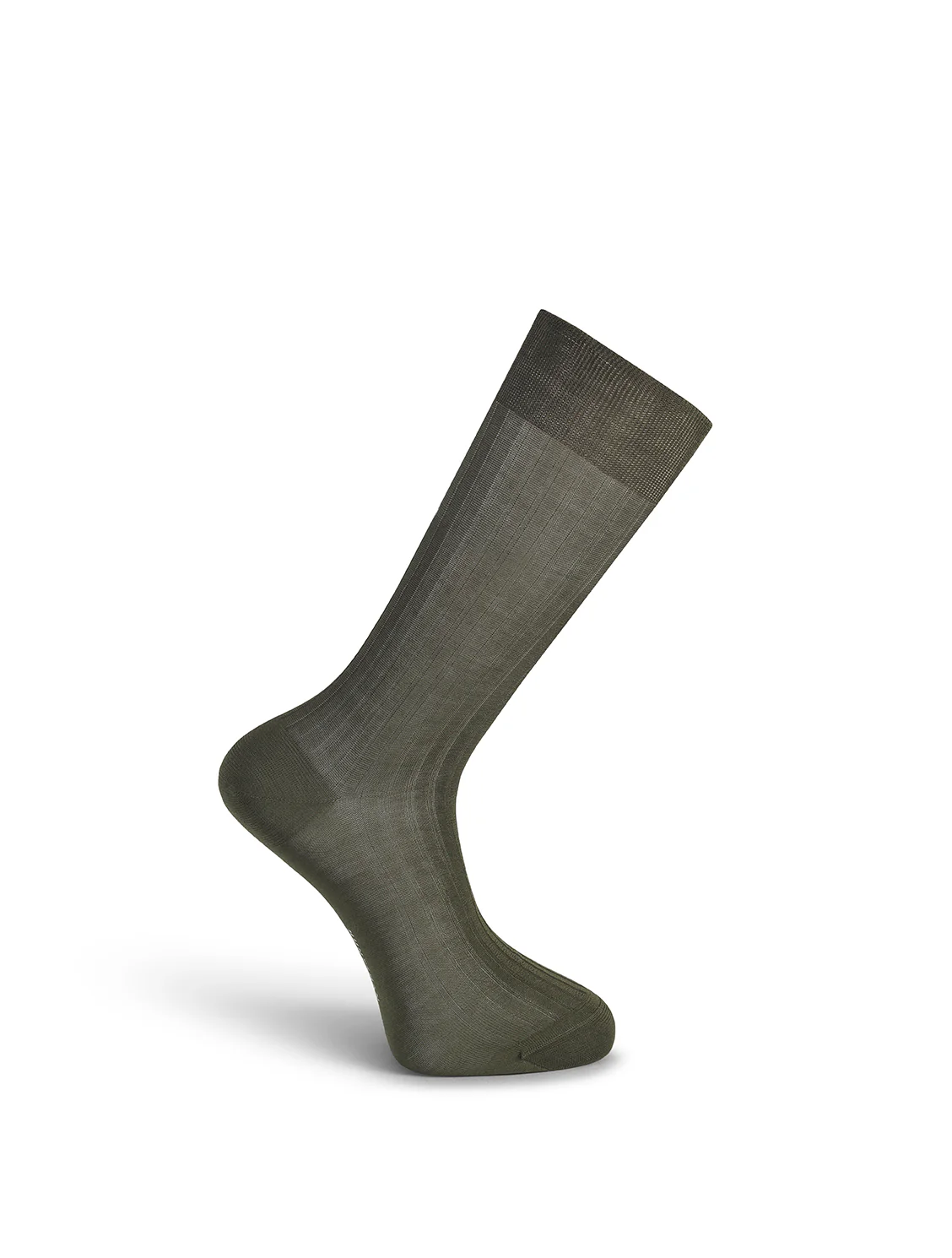 Short Ribbed Cotton Socks - Image 5