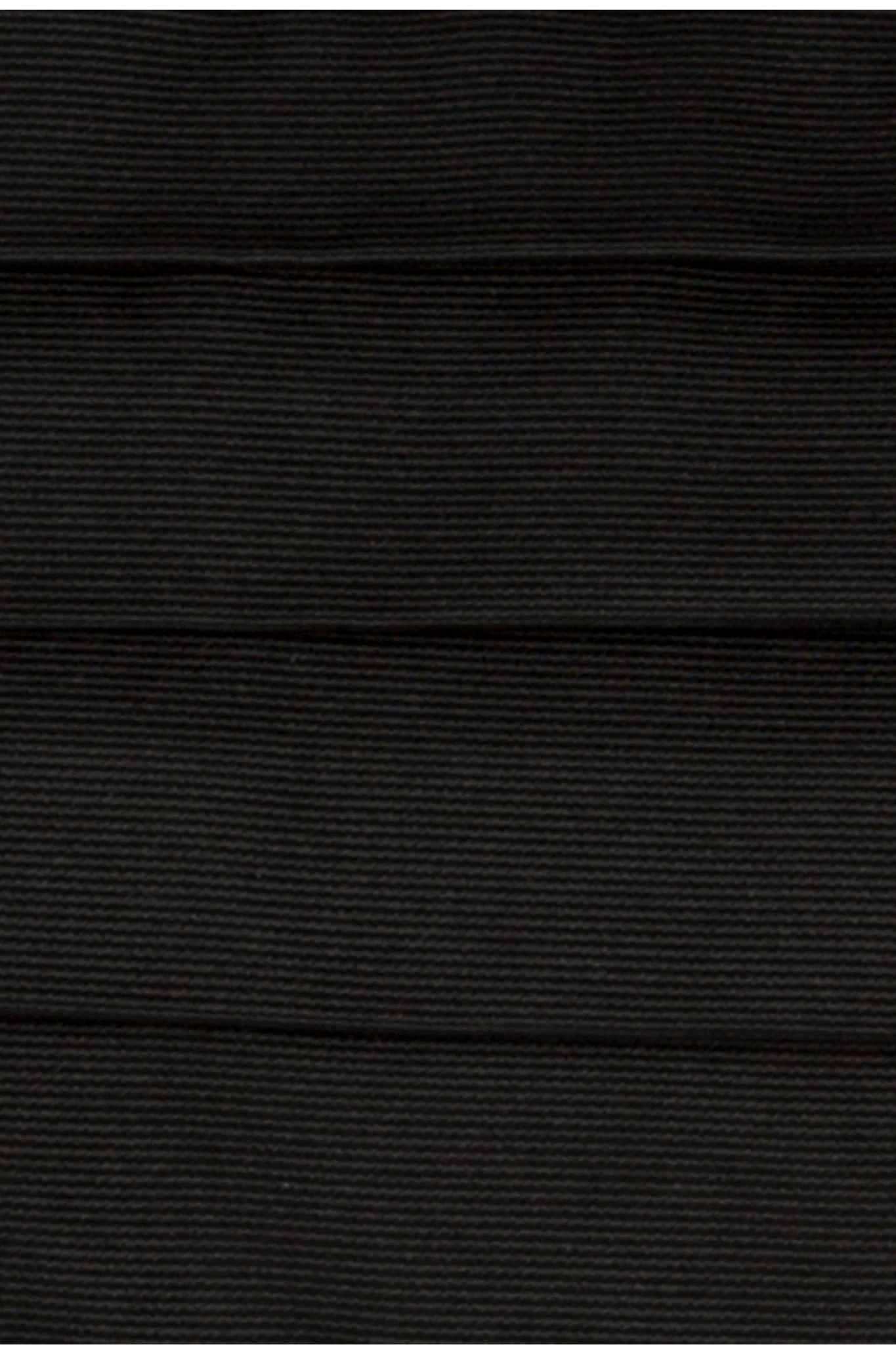 Black Silk Ribbed Cummerbund - Image 3