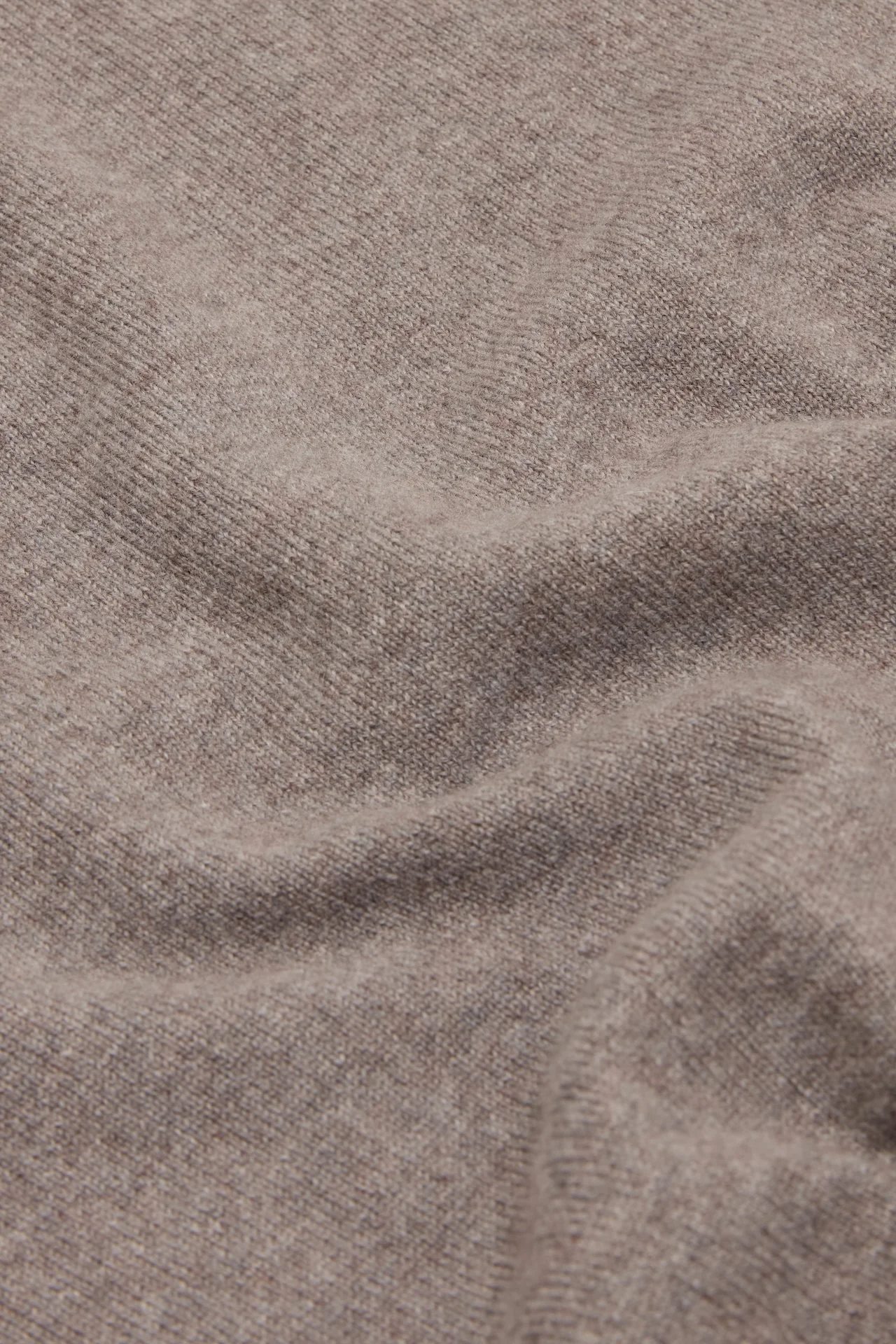 Dove Grey Cashmere High Neck Jumper - Image 3