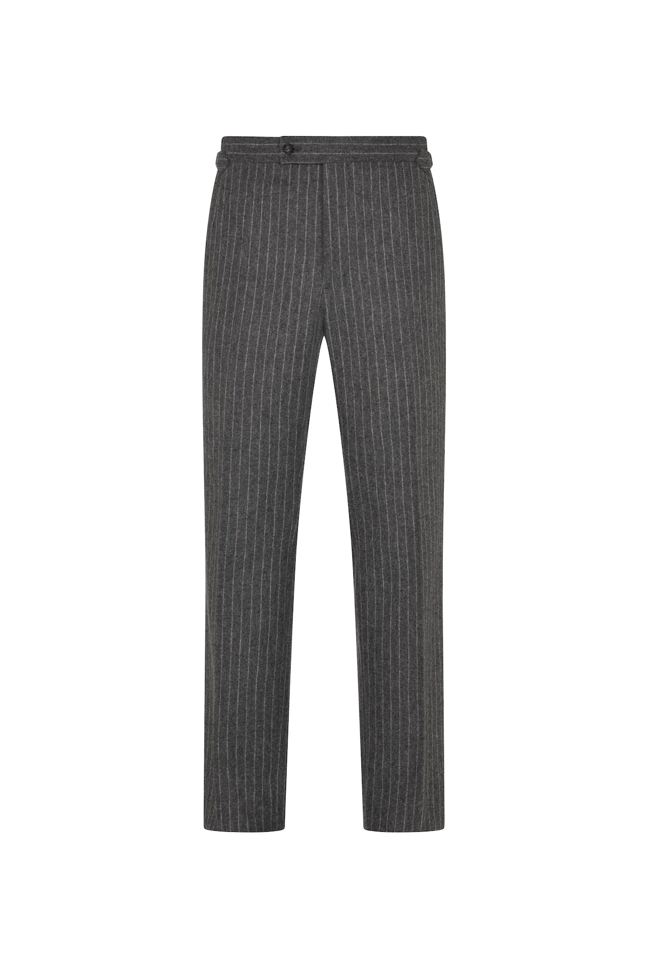 Grey Chalk Stripe Double Breasted Suit - Image 6