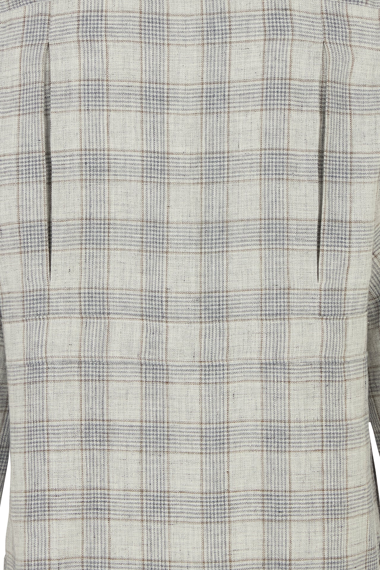 Grey Overcheck Safari Jacket - Image 5