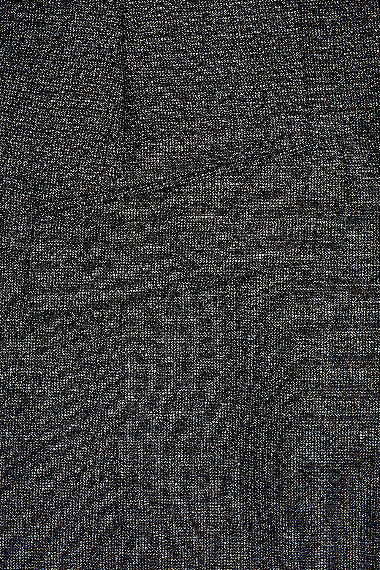 Grey/White Semi Plain Hopsack Weave Single Breasted Suit - Image 6