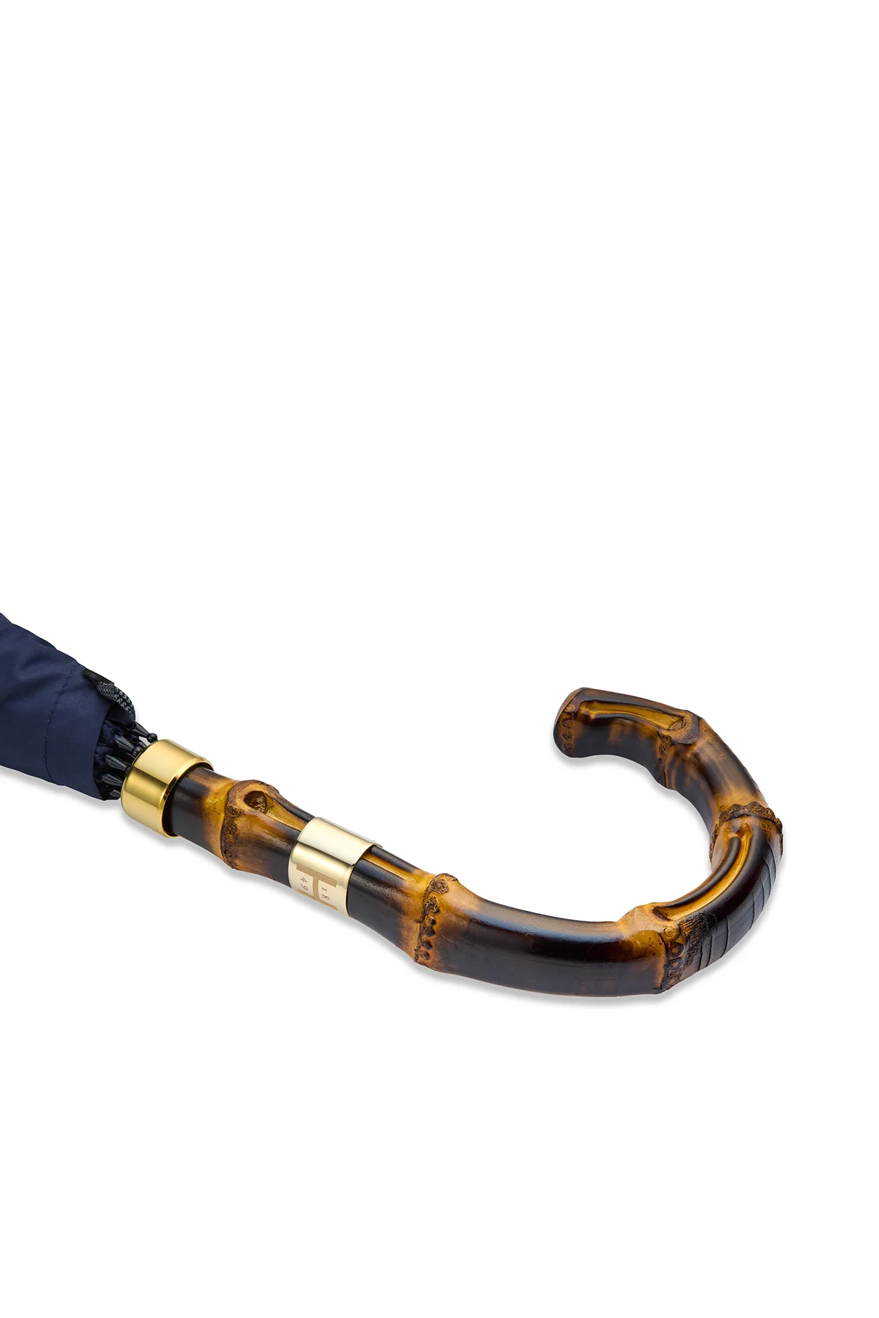 Navy Houndstooth Double Canopy Umbrella - Image 3