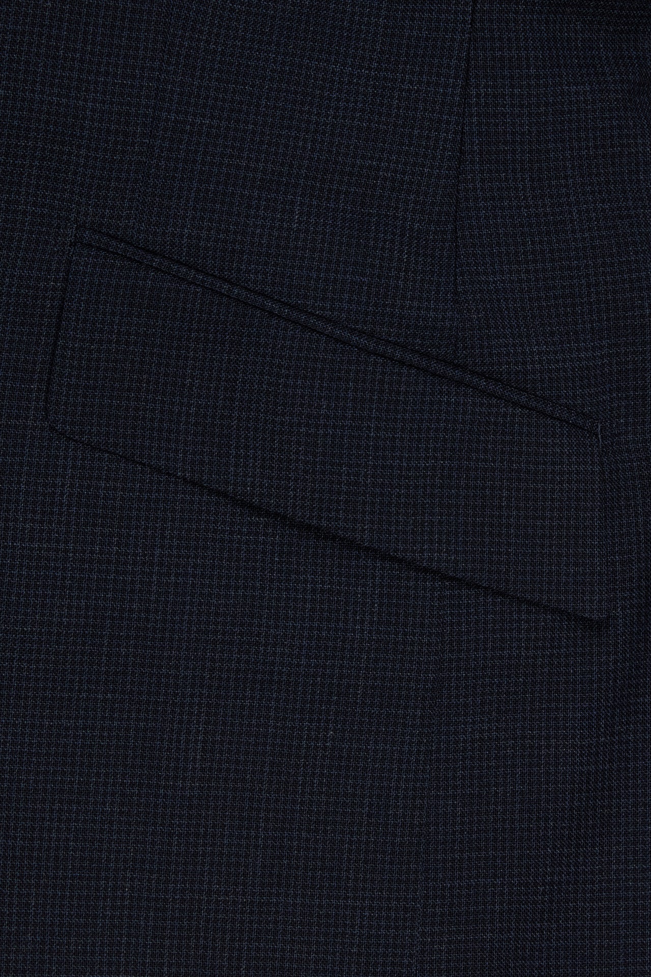Indigo Micro Houndstooth Single Breasted Suit - Image 4