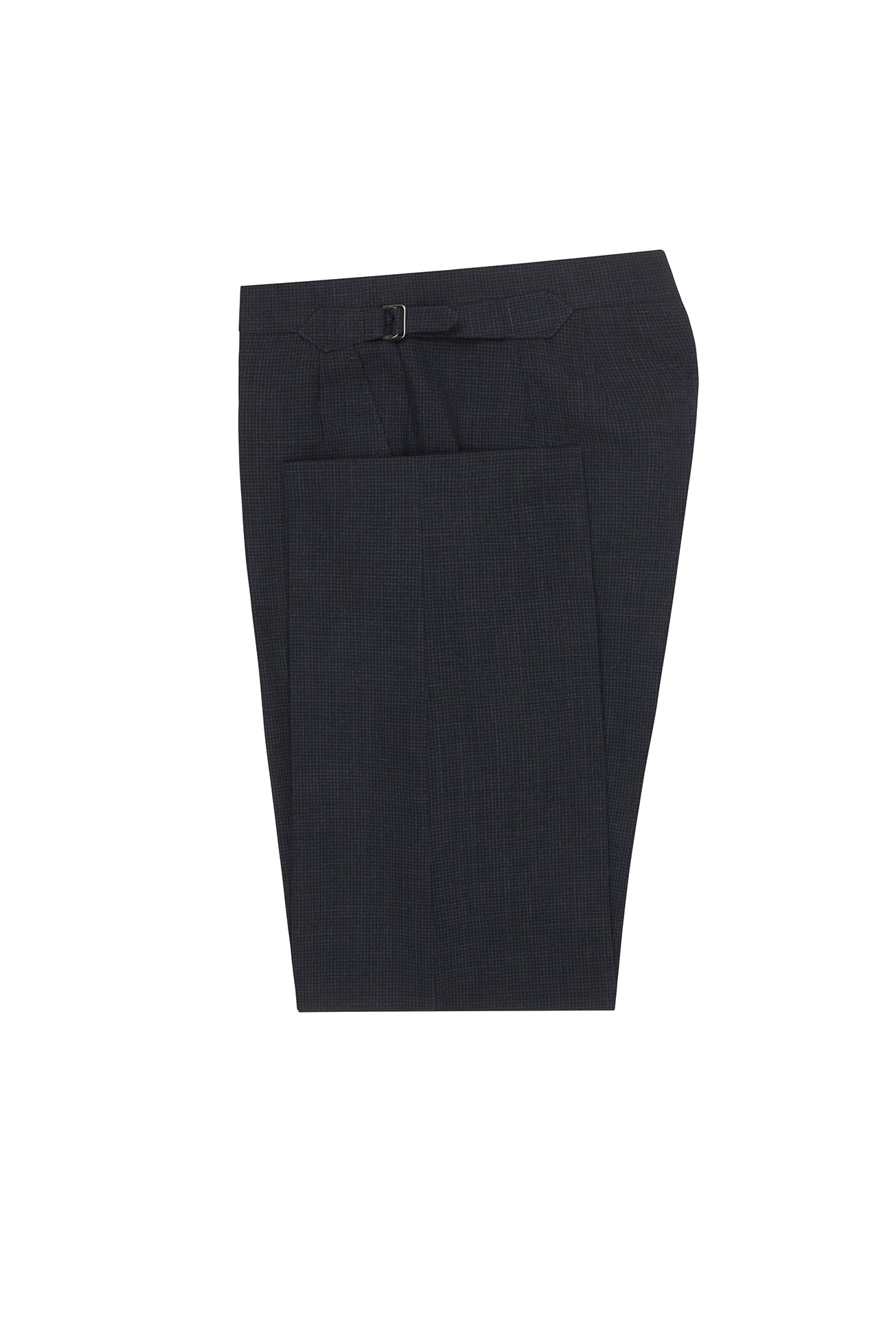 Indigo Micro Houndstooth Single Breasted Suit - Image 6
