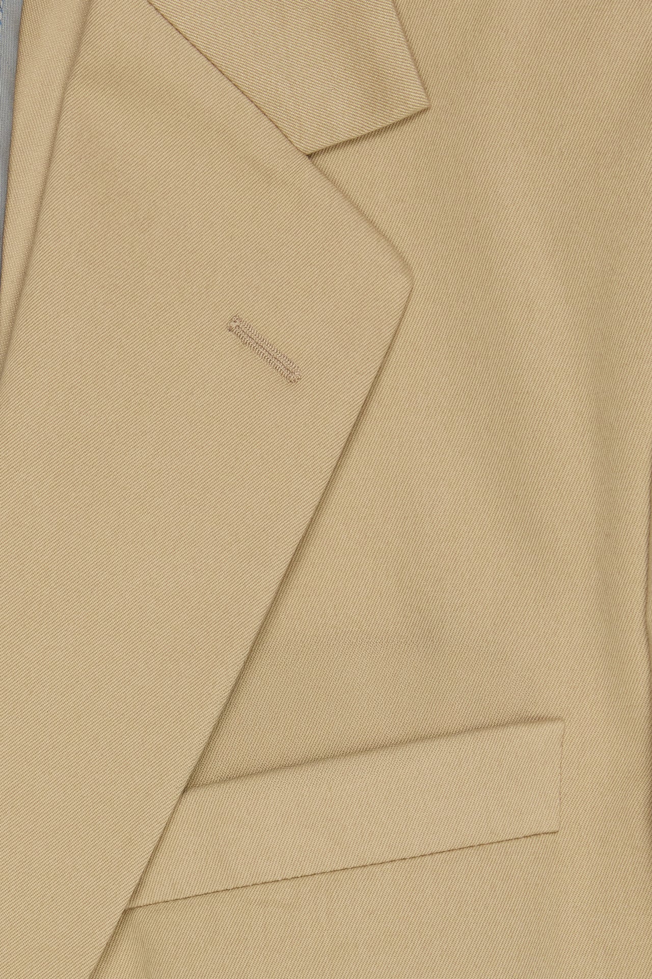 Sand Cotton Single Breasted Suit - Image 3