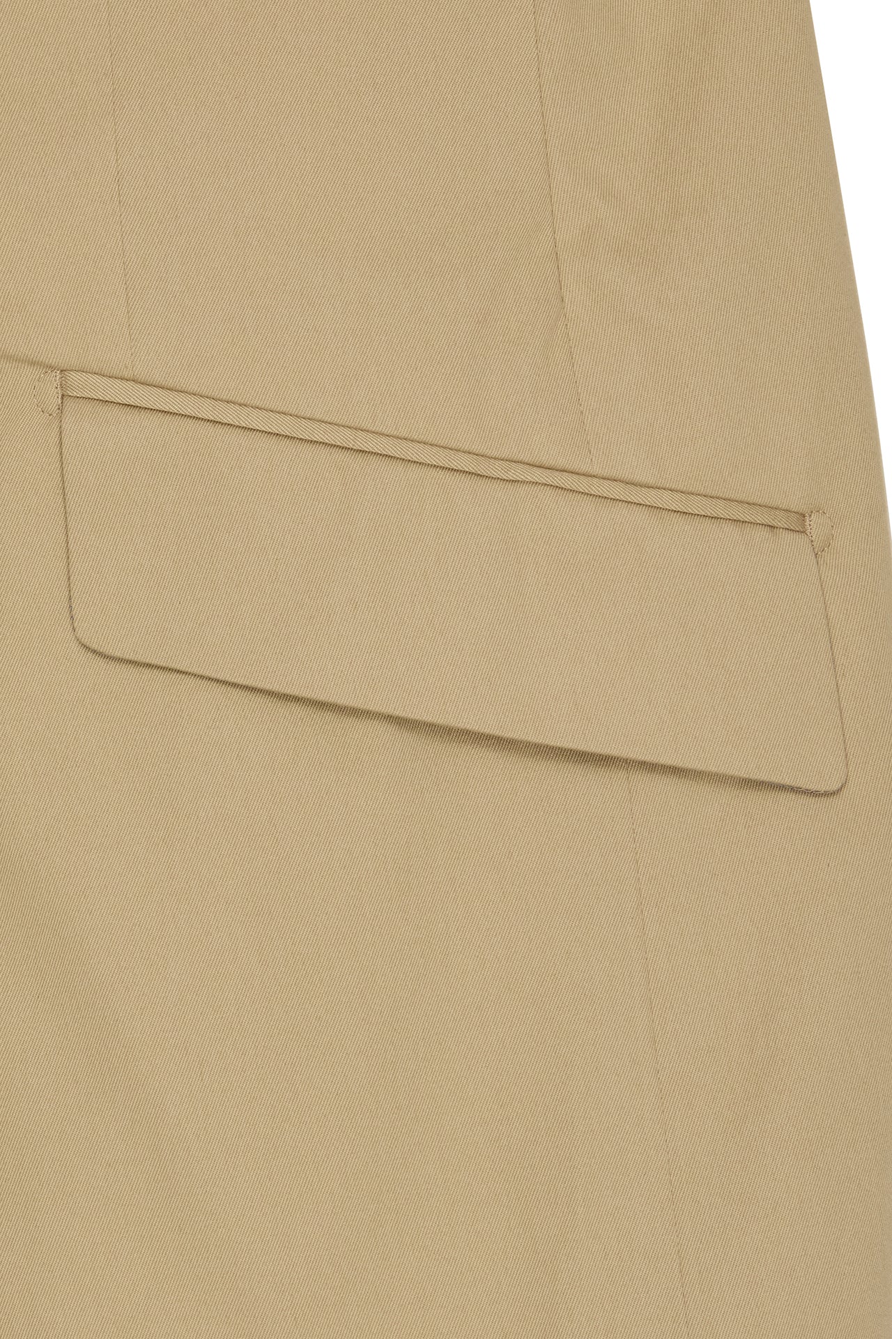 Sand Cotton Single Breasted Suit - Image 4