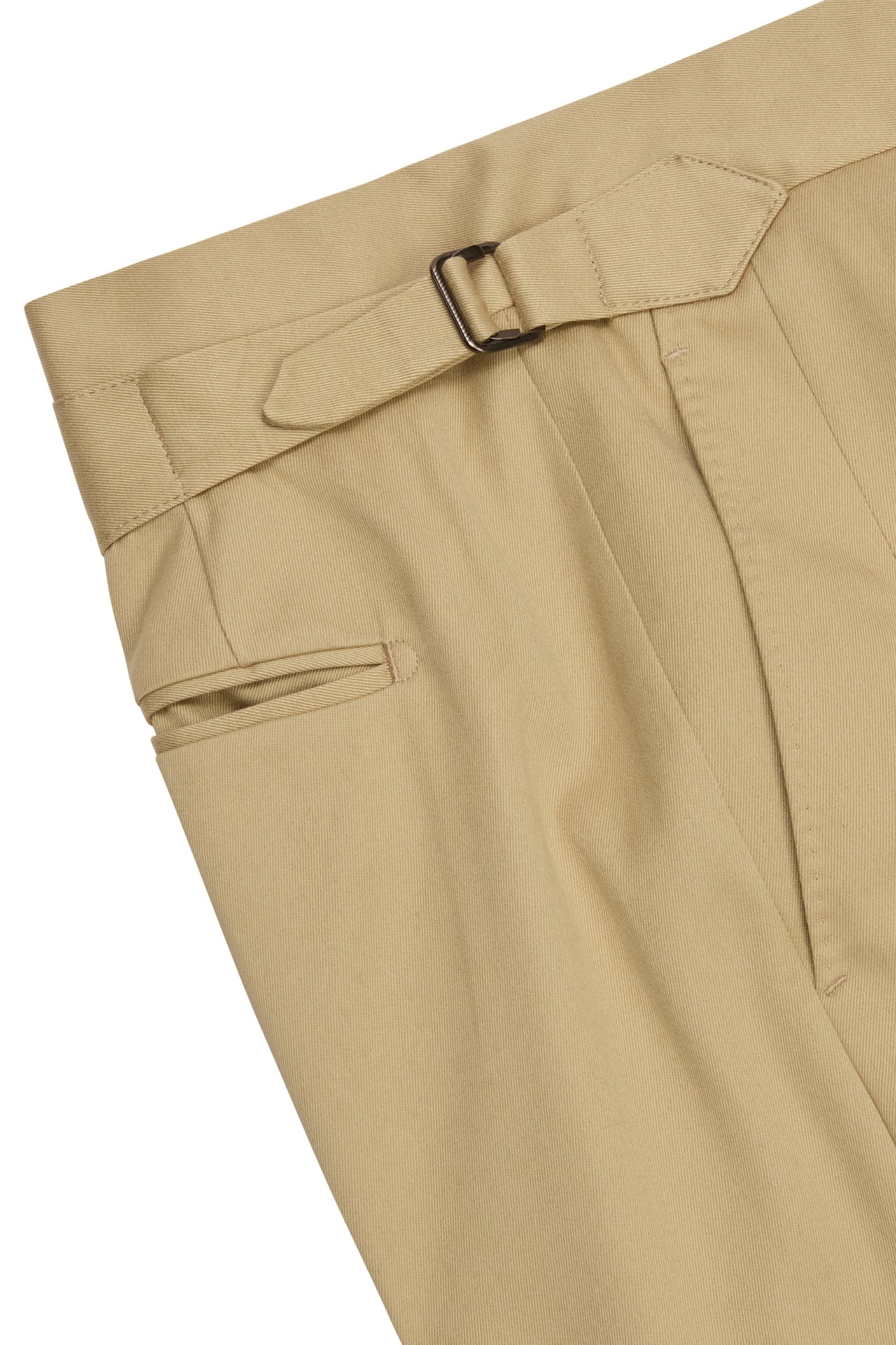 Sand Cotton Single Breasted Suit - Image 6