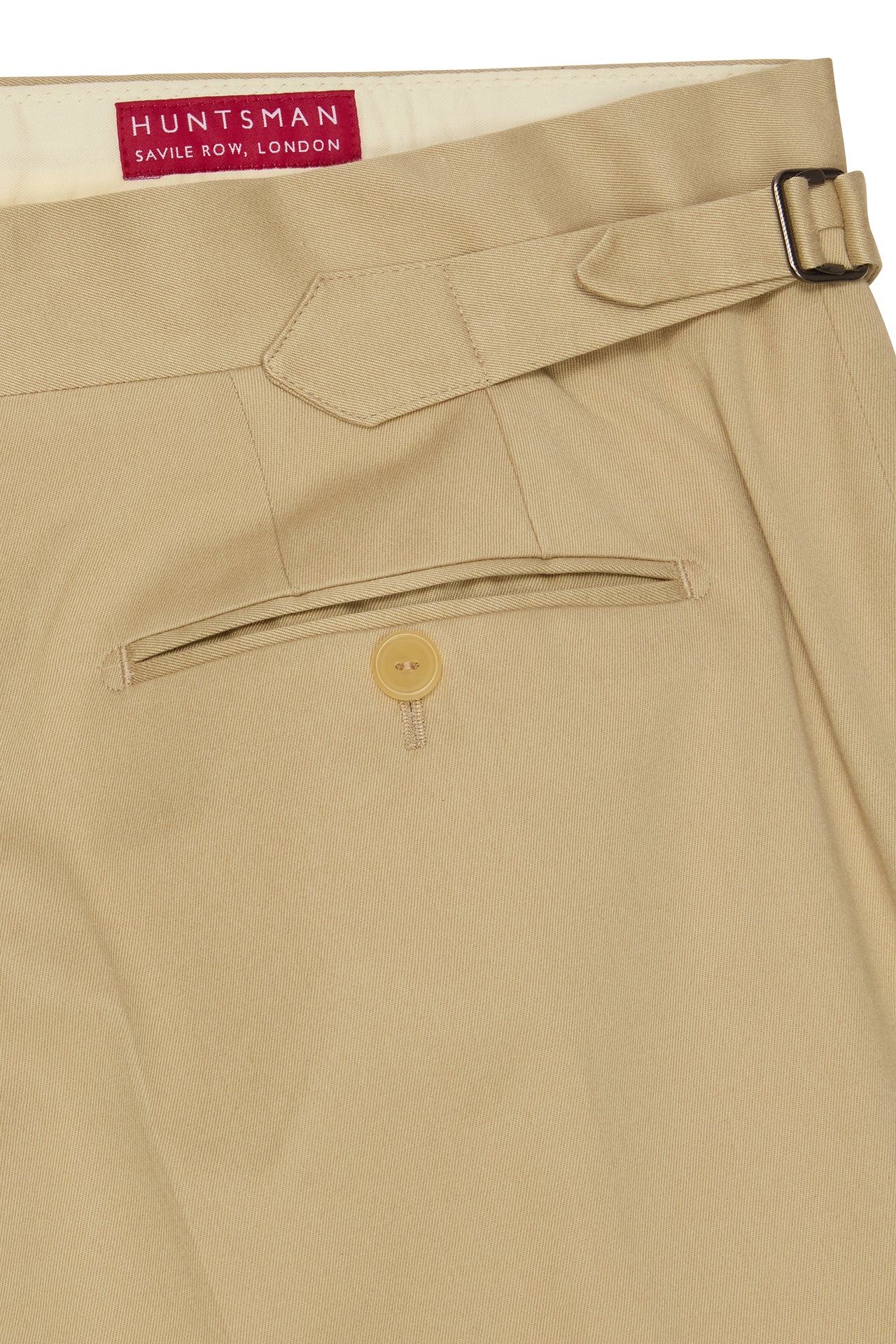 Sand Cotton Single Breasted Suit - Image 7