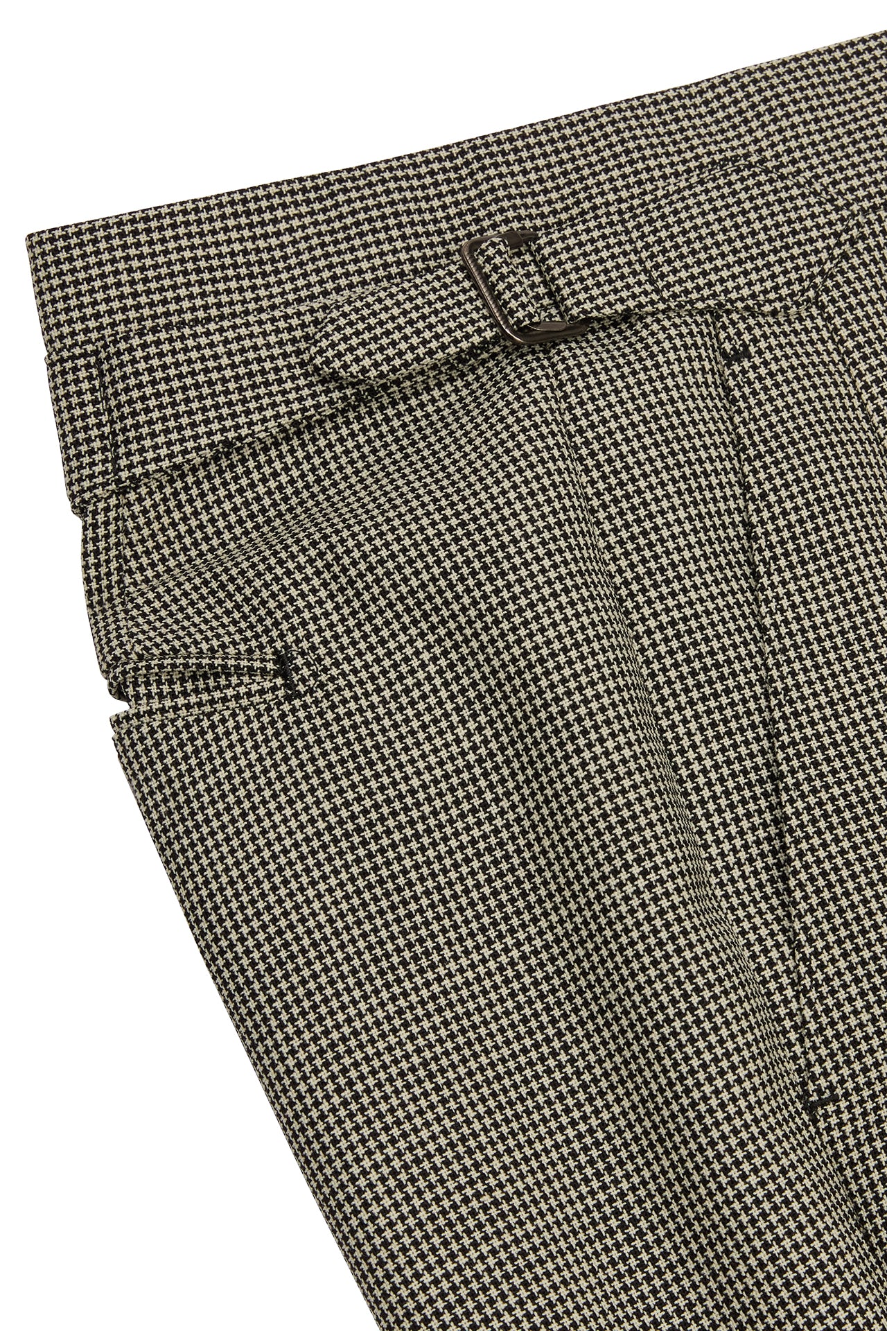 Black/White Micro Puppytooth Single Breasted Suit - Image 7