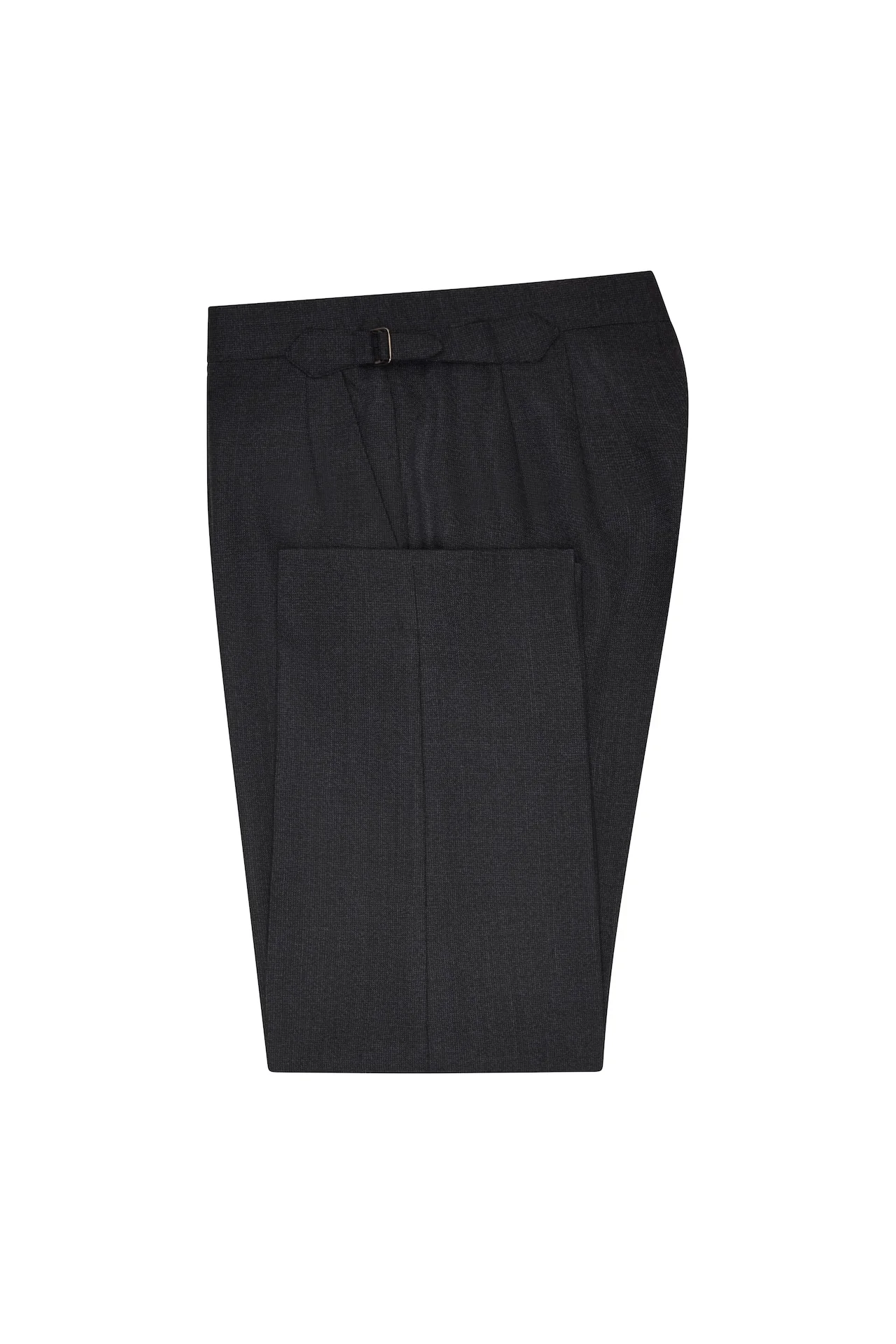 Navy Semi Plain Single Breasted Suit - Image 10