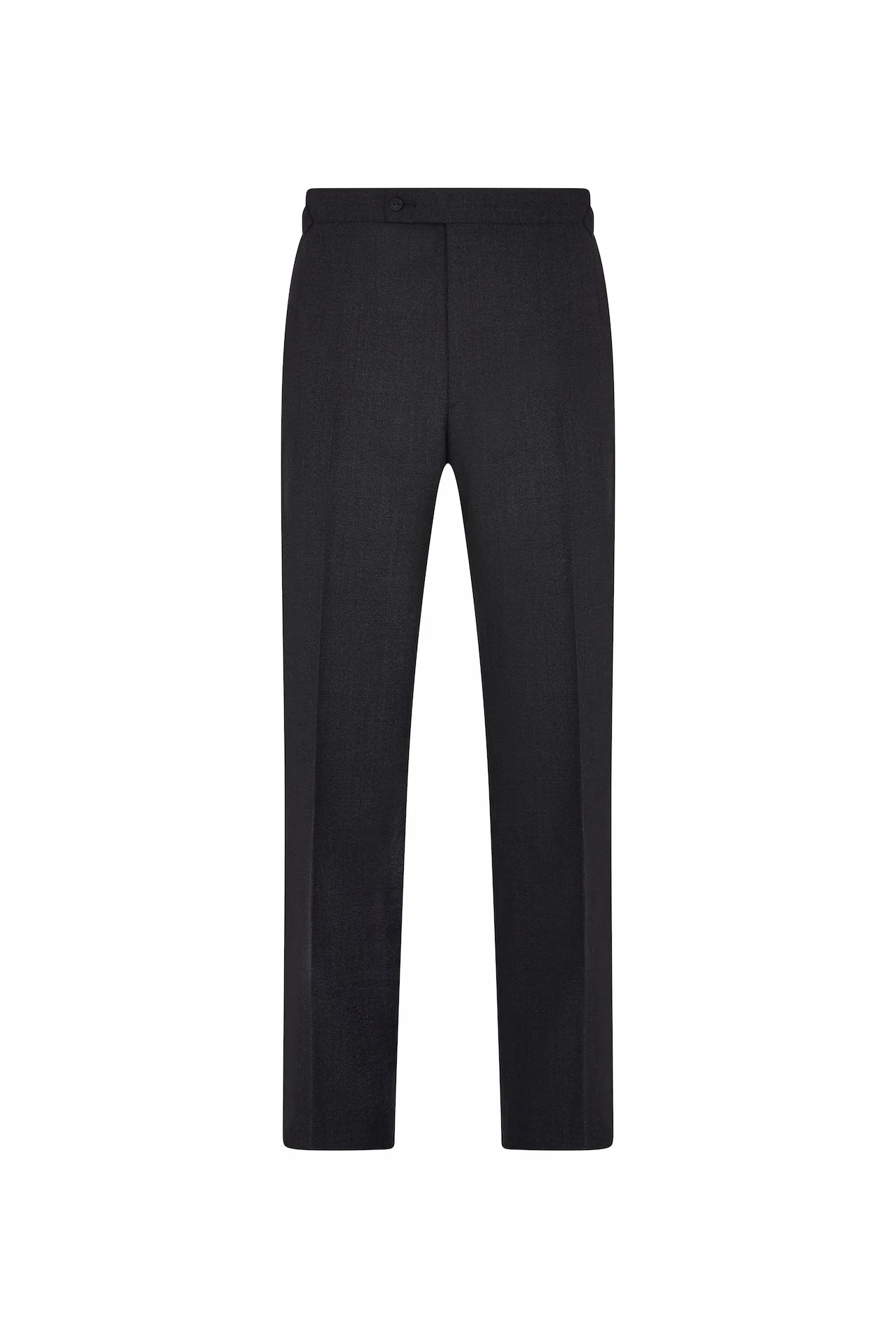 Navy Semi Plain Single Breasted Suit - Image 7