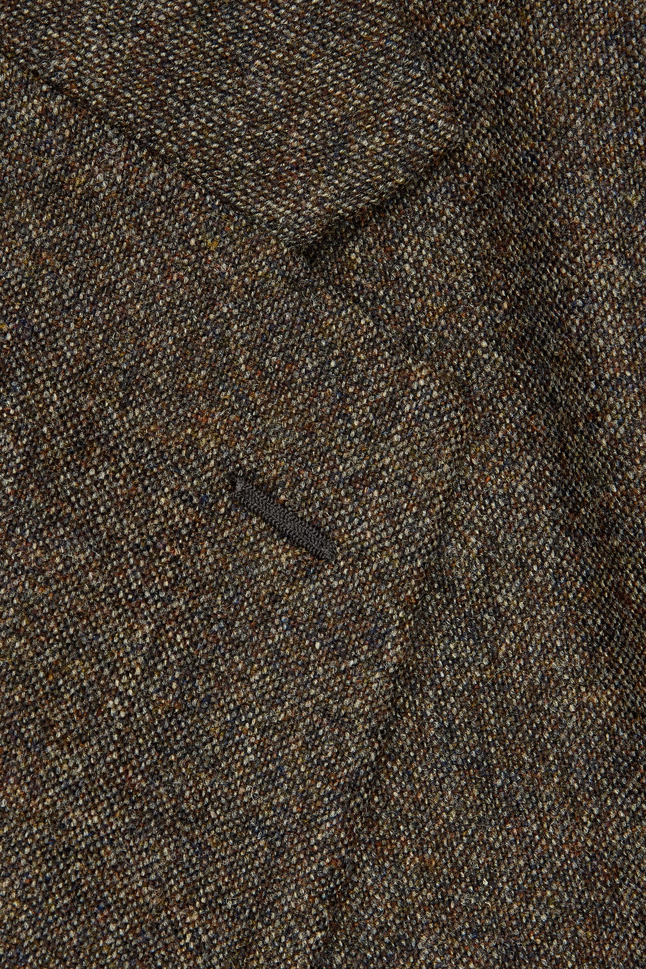 Brown Tweed Single Breasted Suit - Image 4