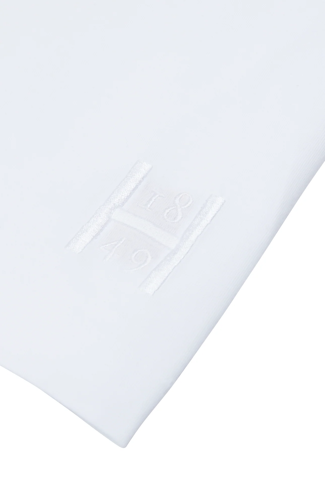 White Mock Neck T-Shirt - Image 3